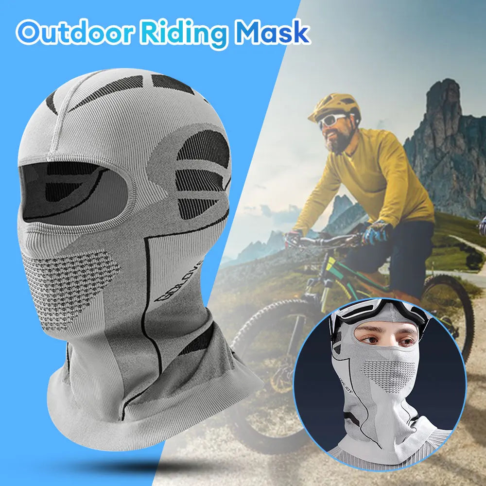Men Women Cold-Proof Thermal Scarf Winter Ski Hat Balaclava Full Face Mask Ski Cycling Hunting Head Neck Cover Helmet Liner Cap